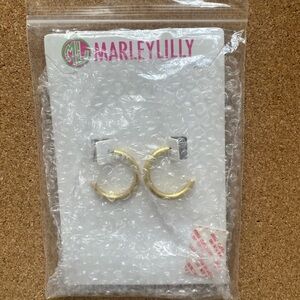 Marleylilly Gold Cuff Hoops